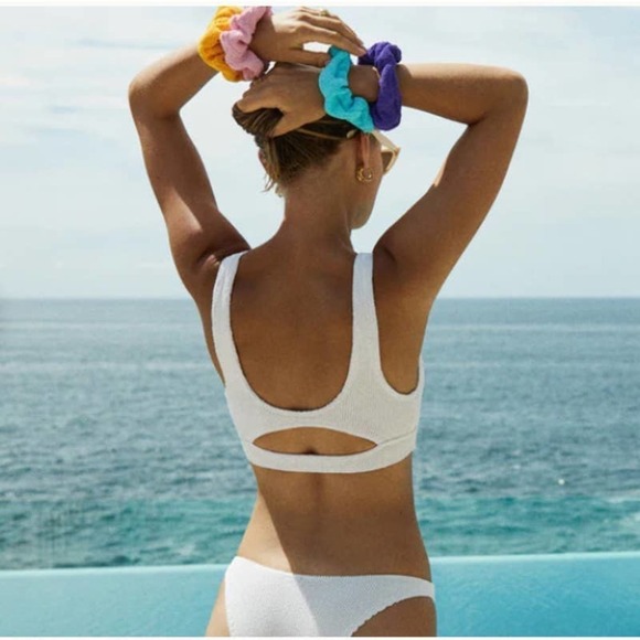 BOUND by Bond-Eye The Sasha Cutout Bikini Top optic white - Picture 3 of 9